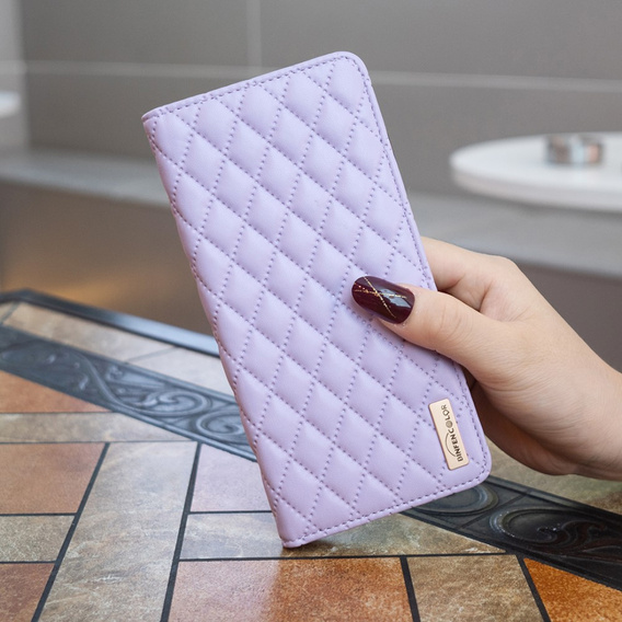 Cu clapetă pentru Xiaomi Redmi Note 13 Pro+, Wallet, BINFEN COLOR, violet