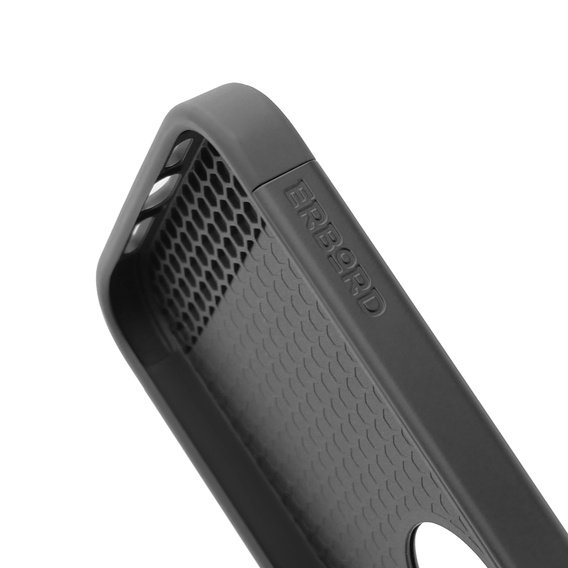 Huse pentru iPhone 15 Pro Max, ERBORD MagProtect Slide Camera, negru