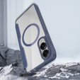 Dux Ducis Huse pentru Samsung Galaxy S25 Edge, Skin X Pro, MagSafe, albastru închis