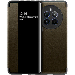 Husă cu clapetă pentru Realme 12 Pro 5G / 12 Pro+ 5G, Side View, maro