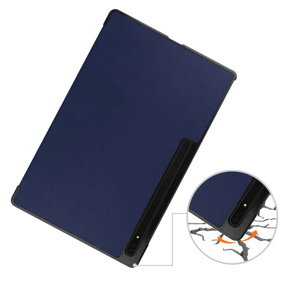 Husă pentru Samsung Galaxy Tab S9 Ultra, Smartcase, albastru