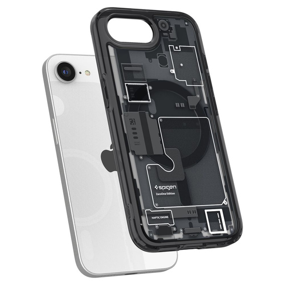 Etui Spigen do Samsung Galaxy S23 Ultra, Ultra Hybrid, przezroczyste