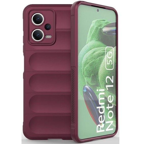 Huse pentru Xiaomi Redmi Note 12 5G / POCO X5 5G, Gaming Shockproof, maroon