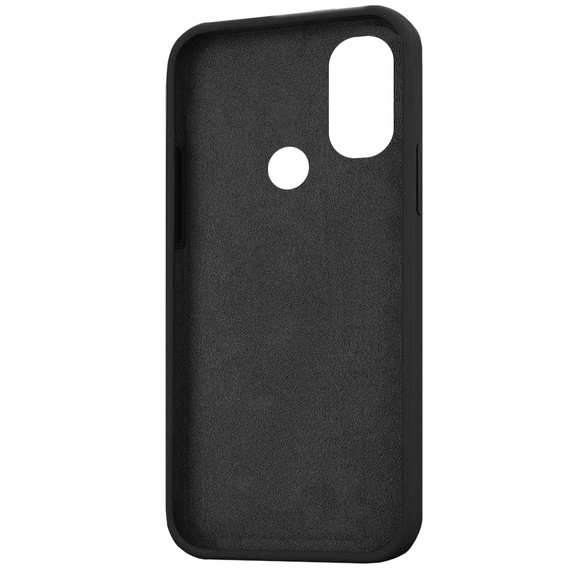 Husa pentru Motorola Moto E40/E30/E20, Silicone Lite, negru