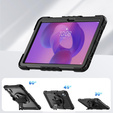 Husa blindată pentru Lenovo Tab M11, carcasă de protecție 360 cu slot pentru stylus, negru