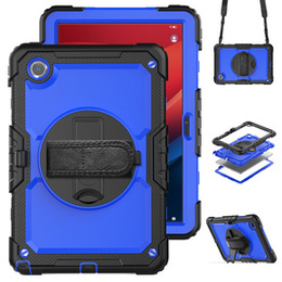 Husa blindată pentru Lenovo Tab M11, carcasă de protecție 360 cu slot pentru stylus, albastru închis