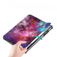 Husă pentru Lenovo Tab P11 Pro Gen 2 TB132FU TB132XU 11.2", cu clapetă, galaxy
