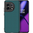 Husă din piele pentru OnePlus 11 5G, leather hybrid, verde