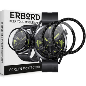 2x ERBORD Hybrid Glass pentru Huawei Watch GT 3 46mm