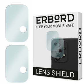2x ERBORD sticlă călită ERBORD pentru camera pentru Samsung Galaxy A33 5G, transparentă