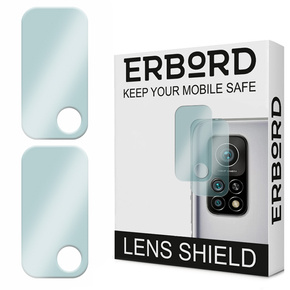 2x ERBORD sticlă călită ERBORD pentru camera pentru Xiaomi Mi 10T 5G/Mi 10T Pro 5G