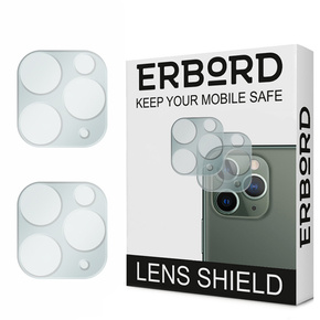 2x ERBORD sticlă călită ERBORD pentru camera pentru iPhone 11 Pro
