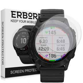 3x ERBORD Hydrogel Foil pentru Garmin Fenix 6X/6X Pro