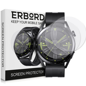 3x ERBORD Hydrogel Foil pentru Huawei Watch GT 3 46mm