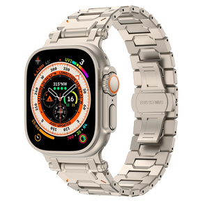 Brățară pentru Apple Watch 1/2/3/4/5/6/7/8/9/10/SE/ULTRA/ULTRA 2 42/44/45/46/49MM, Titan