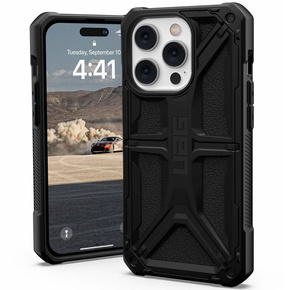 Carcasă Urban Armor Gear pentru iPhone 14 Pro, Monarch, negru