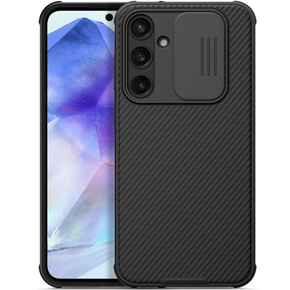 Carcasă blindată Nillkin pentru Samsung Galaxy A35 5G, CamShield Pro, negru