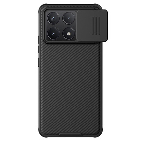 Carcasă blindată Nillkin pentru Xiaomi Poco F6 Pro, CamShield Pro, negru