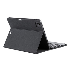 Carcasă + tastatură Apple iPad Pro 11" 5 gen. 2024, Dux Ducis TouchPad Leather Pen Slot, negru