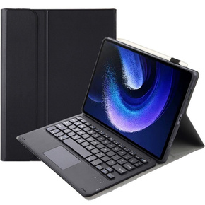 Carcasă + tastatură Xiaomi Pad 6 / 6 Pro, TouchPad, negru