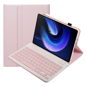 Carcasă + tastatură Xiaomi Pad 6/6 Pro, roz rose gold