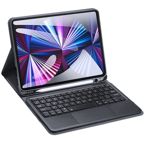 Carcasă + tastatură iPad Pro 11 2022/2021/2020/2018 / do iPad Air 10.9 4 2020 / 5 2022, Dux Ducis Magnetic, negru