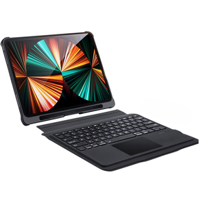 Carcasă + tastatură iPad Pro 12.9 2021 / 2020, Dux Ducis Magnetic Keyboard, negru