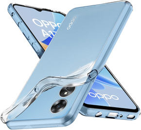 Caz subțire pentru Oppo A17, Slim, transparentă