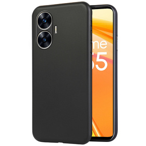 Caz subțire pentru Realme C55, Slim, negru