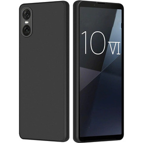 Caz subțire pentru Sony Xperia 10 VI, Slim, negru