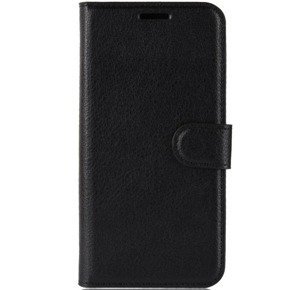 Cu clapetă pentru Huawei Honor 8X, Leather Flexi Book, negru