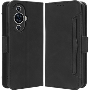 Cu clapetă pentru Huawei Nova 11, Card Slot, negru