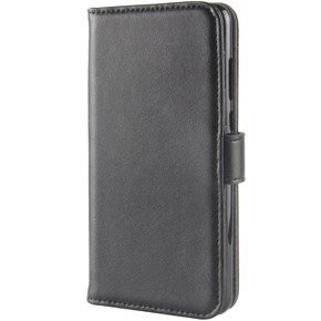 Cu clapetă pentru Huawei P20 Pro, Split Leather Wallet, negru