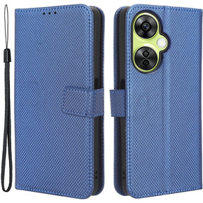 Cu clapetă pentru OnePlus Nord CE 3 Lite 5G, Wallet Smart Magnet, albastru