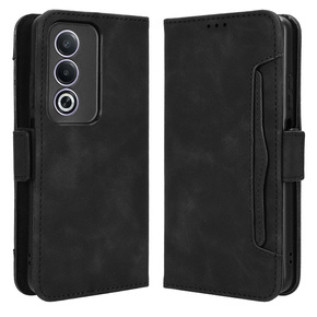 Cu clapetă pentru Oppo A80, Card Slot, negru