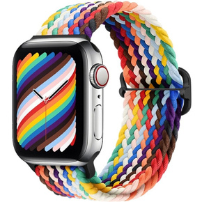 Curea din nailon pentru Apple Watch 1/2/3/4/4/5/6/6/7/8/SE/ULTRA 42/44/45/49mm, multicolor