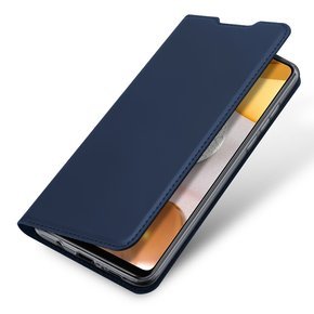 Dux Ducis Huse pentru Samsung Galaxy A42 5G, Skinpro, albastru închis