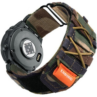 ERBORD Quickfit curea din nylon pentru Garmin Fenix 5/6/6 PRO/7, albastru