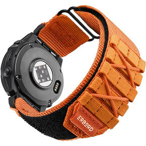 ERBORD Runner Quickfit curea din nylon pentru Garmin Fenix 5/6/6 PRO/7 Forerunner 965/955/945