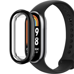 Etui TPU Frame do Xiaomi Smart Band 8, Czarne