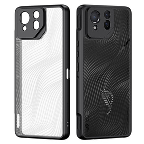 Husa DuxDucis pentru ASUS ROG Phone 8 Pro, Aimo case, transparent / negru