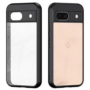 Husa DuxDucis pentru Google Pixel 8A, Aimo case, transparent / negru