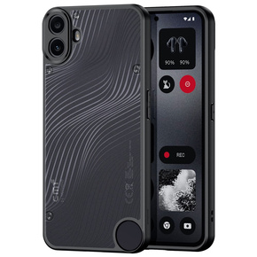 Husa DuxDucis pentru Nothing CMF Phone 1, Aimo case, transparent / negru