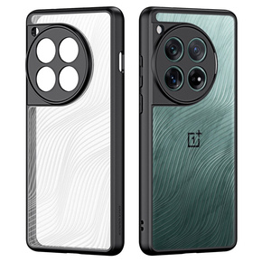 Husa DuxDucis pentru OnePlus 12, Aimo case, transparent / negru