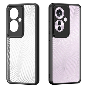 Husa DuxDucis pentru Oppo Reno 11F 5G, Aimo case, transparent / negru