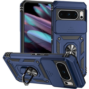 Husă blindată pentru Google Pixel 8 Pro, CamShield Slide, albastru