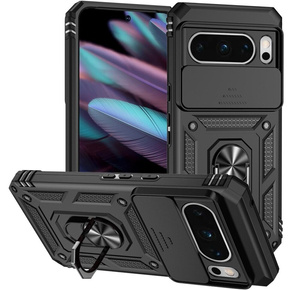 Husă blindată pentru Google Pixel 8 Pro, CamShield Slide, negru