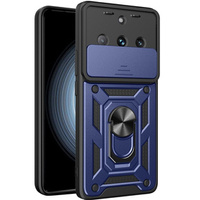 Husă blindată pentru Realme 11 Pro 5G / 11 Pro+ 5G, CamShield Slide, albastru