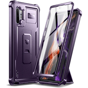 Husă blindată pentru Samsung Galaxy Note 10 Plus, Dexnor Full Body, violet