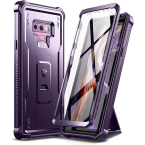 Husă blindată pentru Samsung Galaxy Note 9, Dexnor Full Body, violet